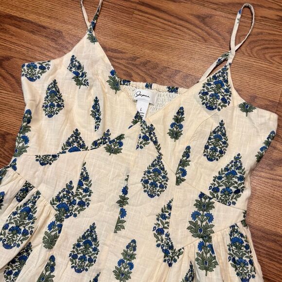 NWOT Japna Paisley Print Midi Dress Large - Picture 5 of 5